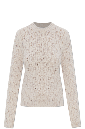 Suéter de punto decorativo