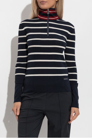 Moncler Top mit Streifenmuster