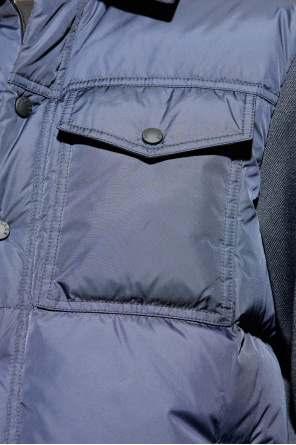 Moncler Grenoble Cárdigan con inserción acolchada