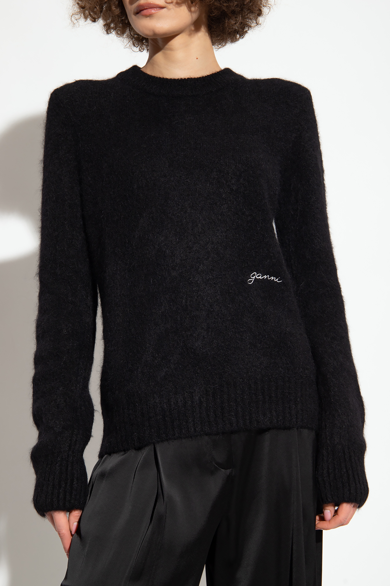 Ganni Sweater with logo