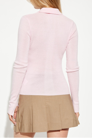 Ganni Woollen jumper with collar