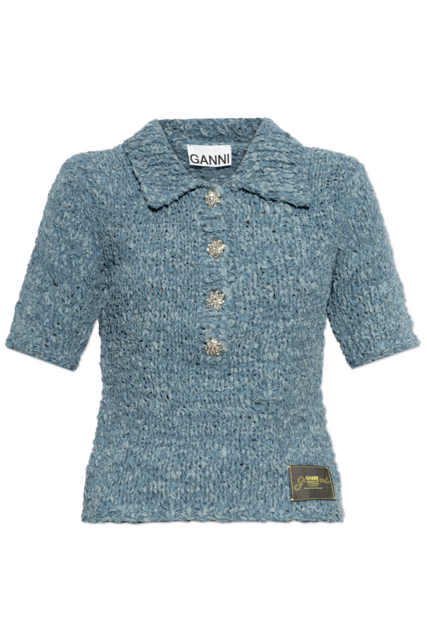 Ganni Sweater with logo