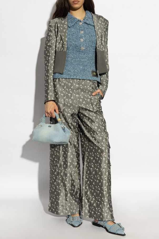 Ganni Sweater with logo