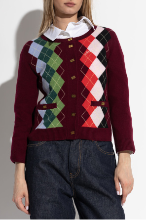 Ganni Cárdigan con bolsillos