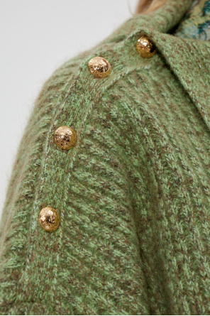 Ganni Jersey de cuello alto de lana