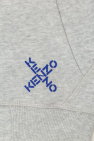 Kenzo Kids long sleeve striped pattern polo shirt