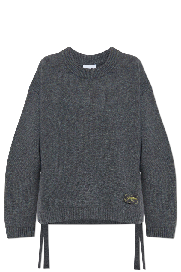 Sweater with ties od Ganni