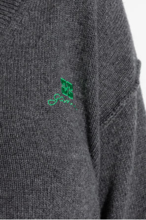 Ganni Jersey con logo