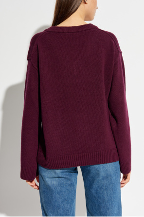 Ganni Sweater with logo
