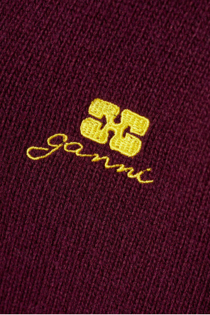 Ganni Sweater with logo