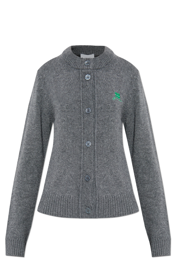Cardigan with logo od Ganni