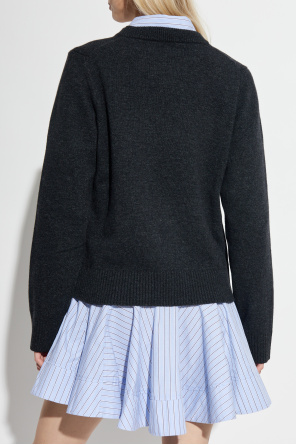 Ganni Pullover mit Rundhalsausschnitt