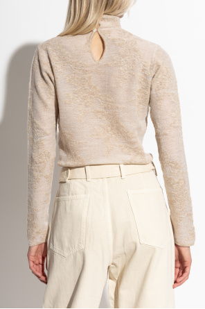 Ganni Golf z motywem kwiatowym