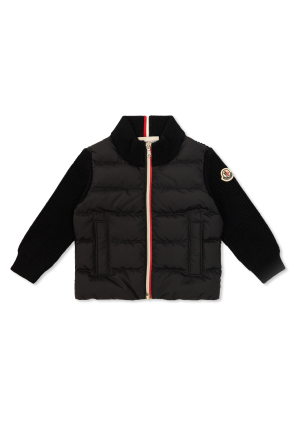 Cárdigan con parte delantera acolchada