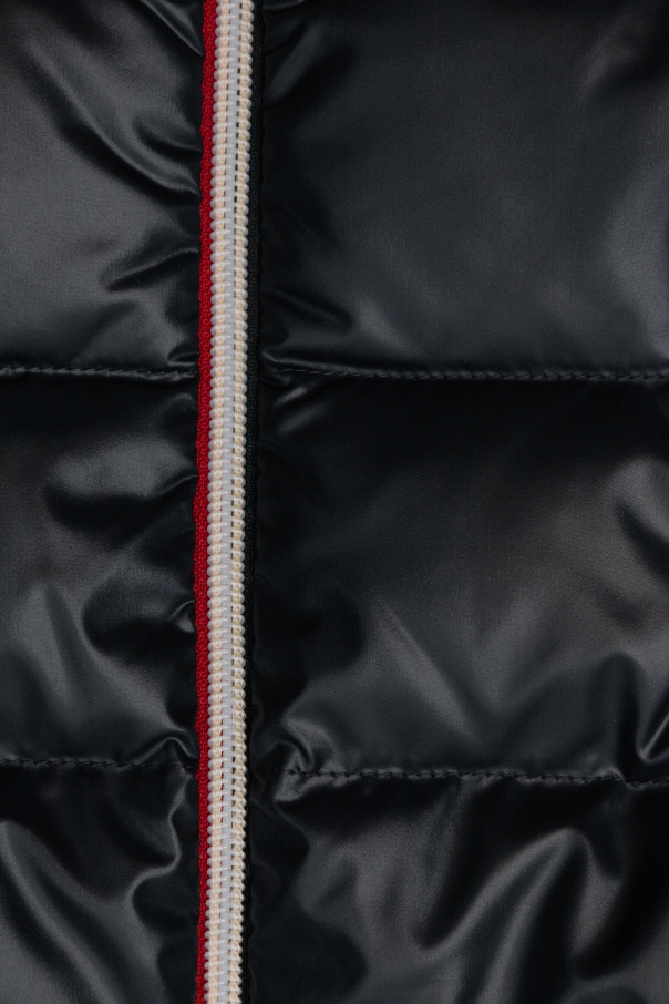 Moncler Enfant Cardigan with quilted panel