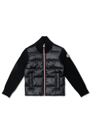 Cárdigan con inserción acolchada