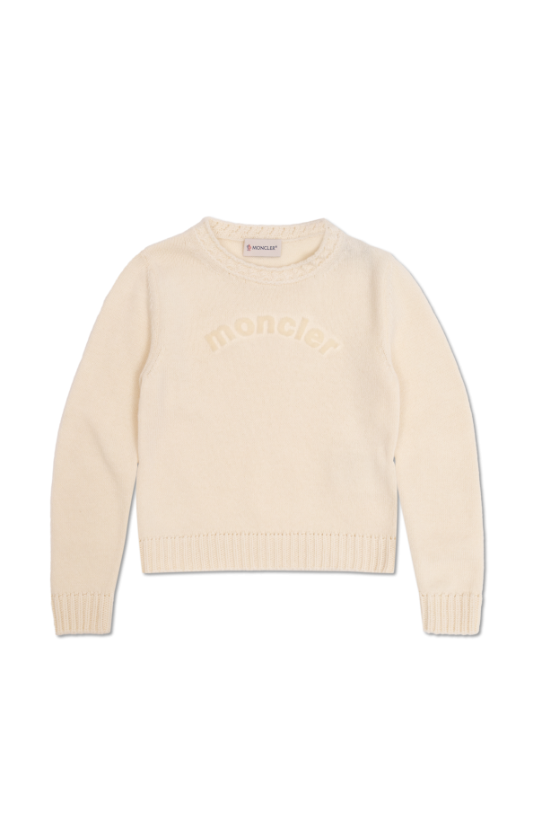 Moncler Enfant Sweater with logo