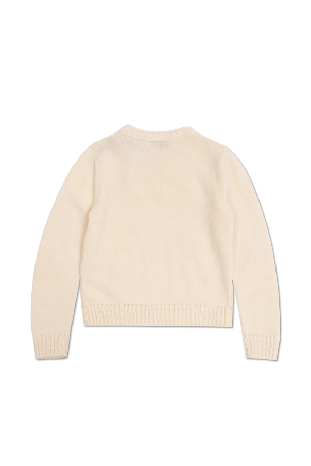 Moncler Enfant Sweater with logo