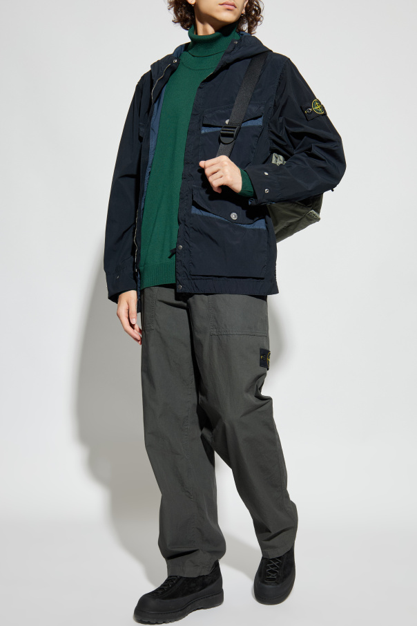 Stone Island Turtleneck with logo