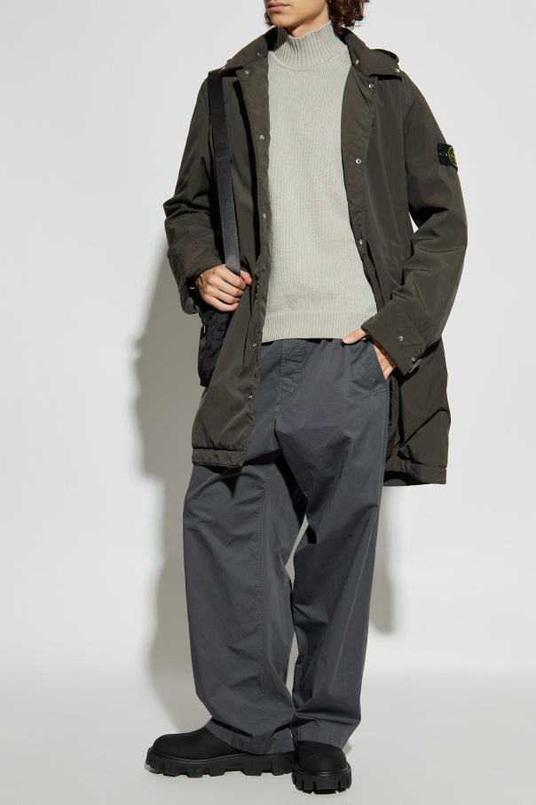 Stone Island Turtleneck with logo