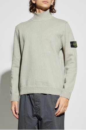 Stone Island Turtleneck with logo