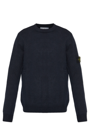 Sweater with a crew neckline