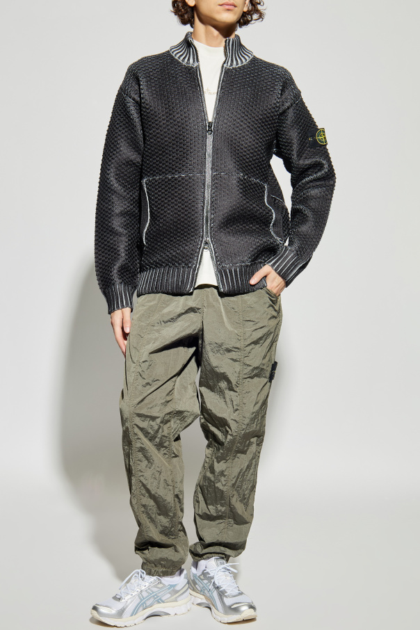 Stone Island Cárdigan con logo