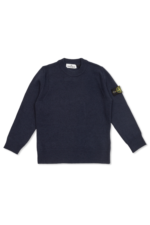 Sweater with logo od Stone Island Junior