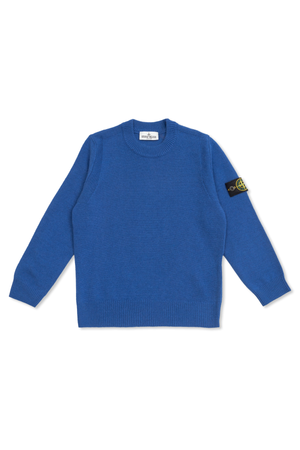 Sweater with logo od Stone Island Junior