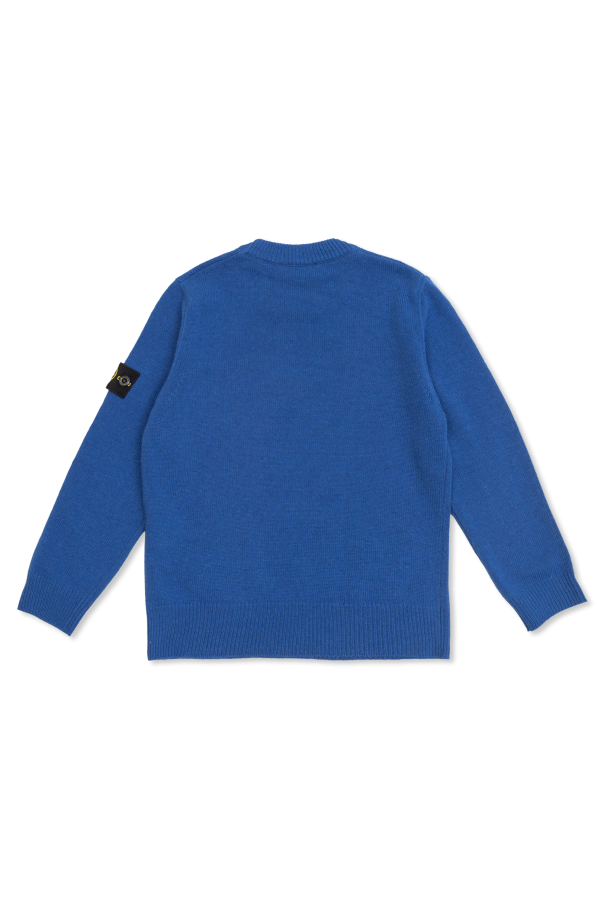 Stone Island Junior Suéter con logo