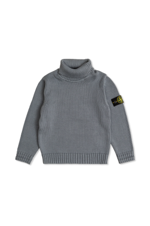 Turtleneck con parche con logo