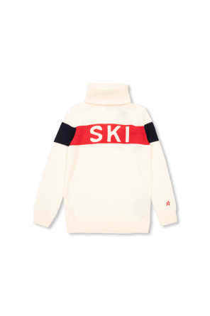 Turtleneck sweater with logo