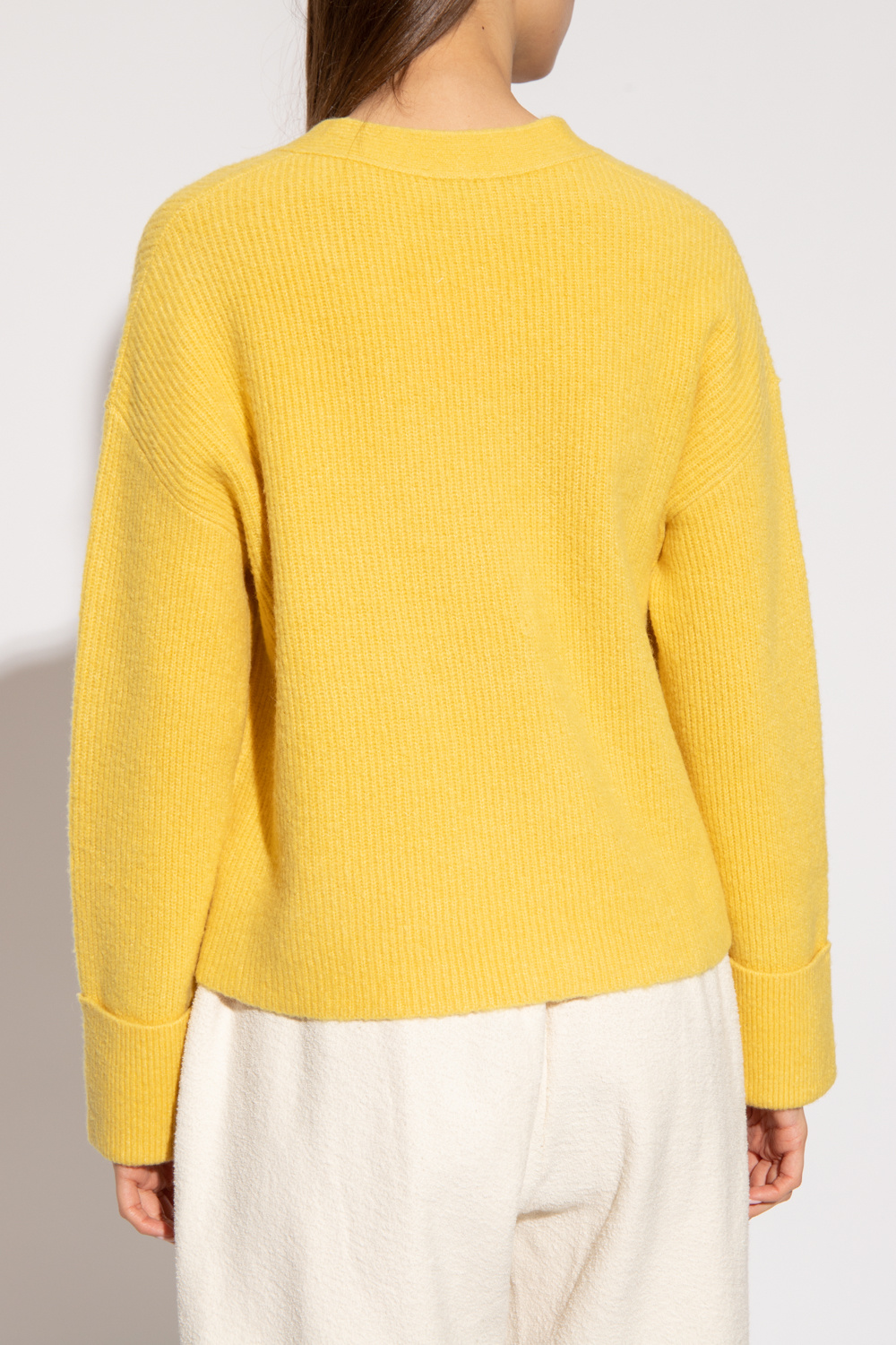 kate spade yellow cardigan