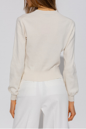 Kate Spade logo-patch rollneck sweatshirt