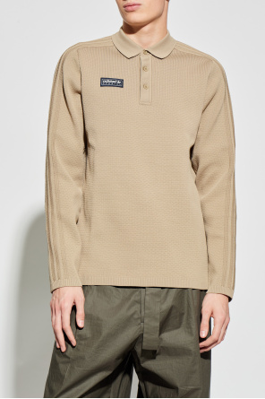 ADIDAS Originals Polo shirt with logo patch