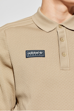ADIDAS Originals Polo shirt with logo patch