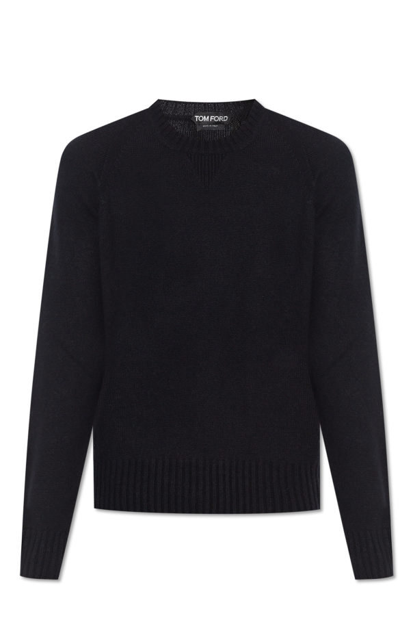 Tom Ford Cashmere sweater with embroidered logo