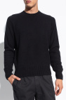 Tom Ford BLACK Cashmere sweater with embroidered logo
