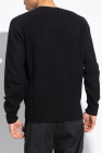 Tom Ford BLACK Cashmere sweater with embroidered logo