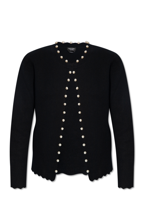 Kate Spade Cardigan with pearls