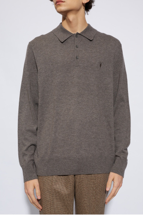 AllSaints ‘Kilburn’ sweater with collar