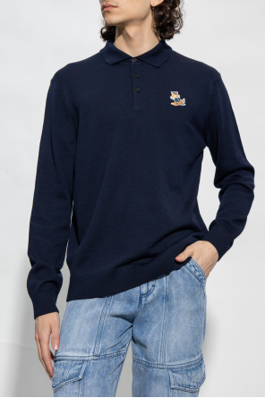 Maison Kitsuné Polo shirt with logo