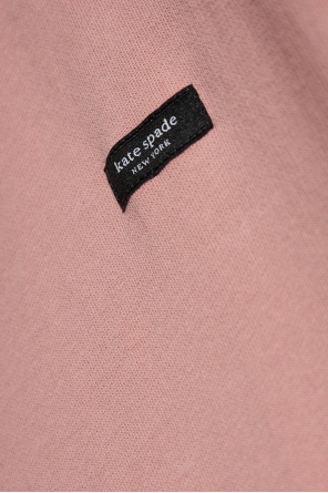 Kate Spade Sweatshirt mit Logo-Patch