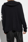 Zadig & Voltaire BLACK ‘Clash’ cashmere hoodie