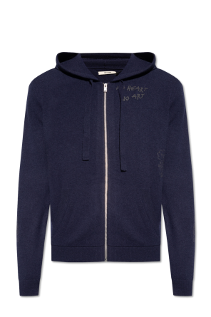 ‘clash’ wool hoodie od thom browne check print tweed jacket item