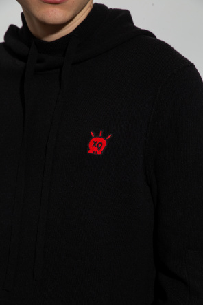 TEEN Milano logo-print T-shirt ‘Hewitt’ hooded sweater