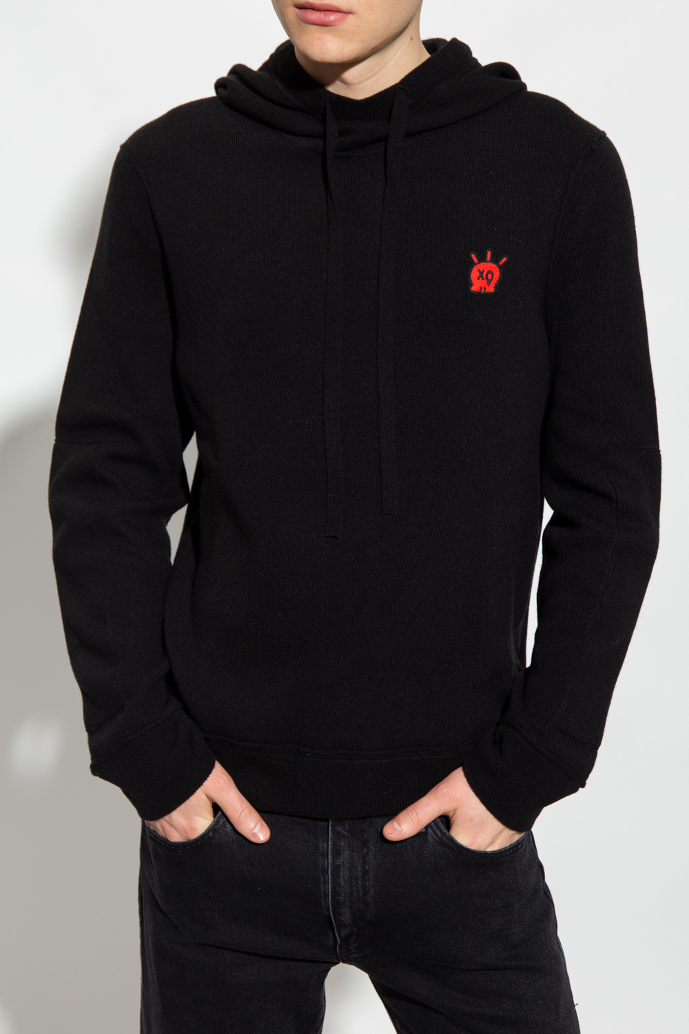 Carhartt WIP Script t-shirt in black ‘Hewitt’ hooded sweater