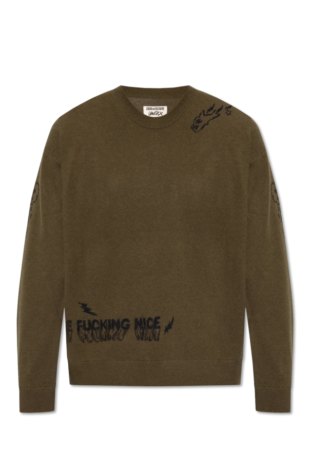 Zadig & Voltaire Wełniany sweter ‘Marko’