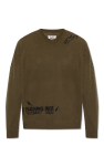 Zadig & Voltaire GREEN ‘Marko’ wool sweater