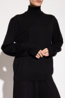 Lemaire BLACK Wool turtleneck sweater
